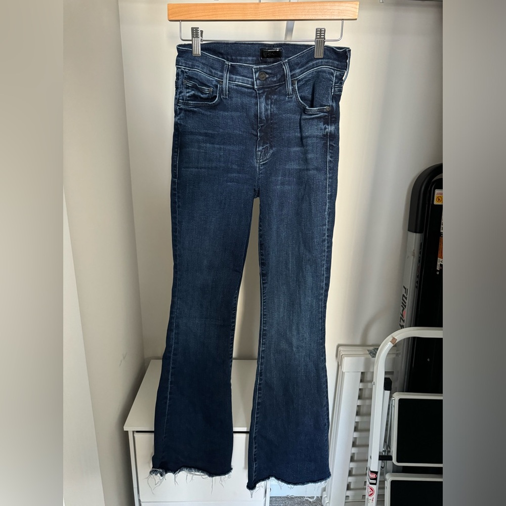Frayed Mother Weekender Jeans Size 25